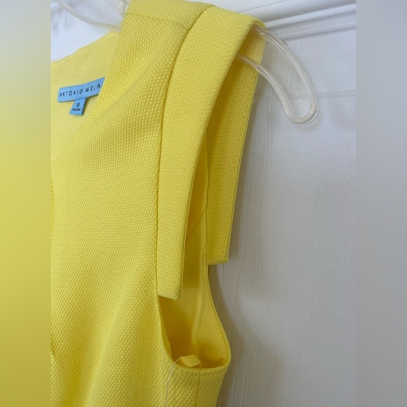 ANTONIO MELANI NWT Addy Canary Chic Moment Dress - Picture 5 of 9
